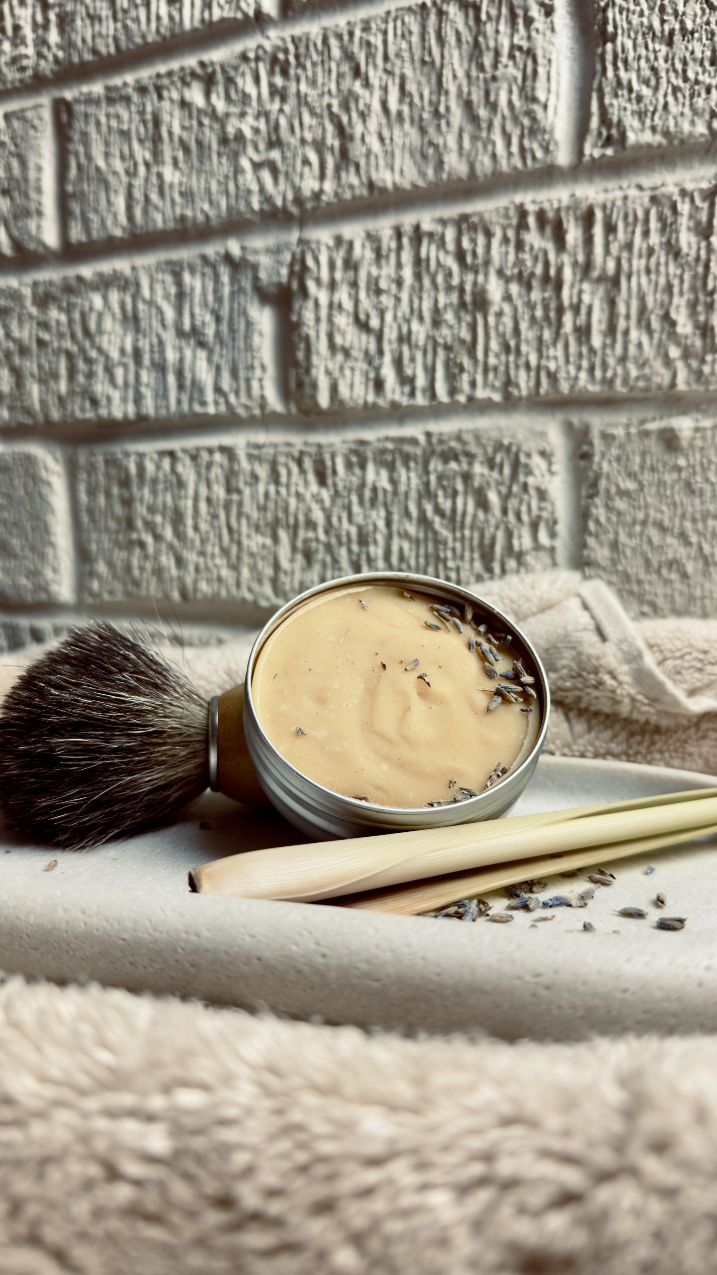 Goat Milk Shave Bar – Lavender & Lemongrass